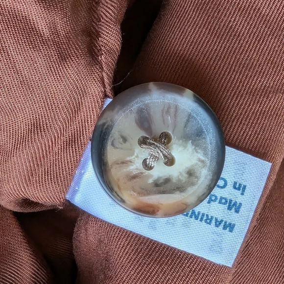 Marine Layer Oversized Stephanie Cocoon‎ Cheetah Coat Womens S NWT Button Front - Picture 9 of 9